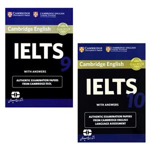 کتاب Cambridge English IELTS اثر جمعی از نویسندگان انتشارات سپاهان جلد 9 و 10