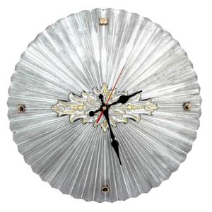 ساعت دیواری دست نگار طرح دیسک کد 40-40