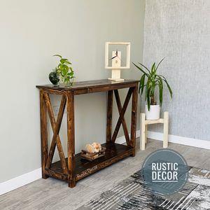 کنسول روستیک دکور مدل x33