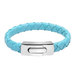 دستبند چرمی  آتیس کد I1100SLVFIR Atiss I1100SLVFIR Leather Bracelet