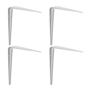 پایه نگهدارنده طبقه دیواری مدل 10CM مجموعه 4 عددی