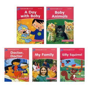 کتاب Dolphin Readers starter اثر جمعی از نویسندگان انتشارات ابداع 5 جلدی