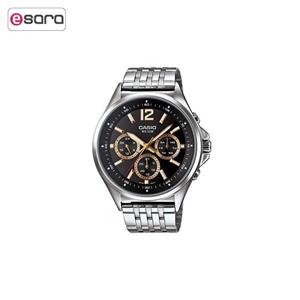 ساعت مچی عقربه ای مردانه کاسیو مدل MTP-E303D-1AVDF Casio MTP-E303D-1AVDF For Men