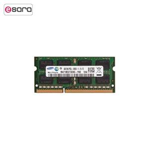 رم لپ تاپ سامسونگ مدل DDR3 12800S MHz ظرفیت 4 گیگابایت Samsung DDR3 12800s MHz RAM - 4GB