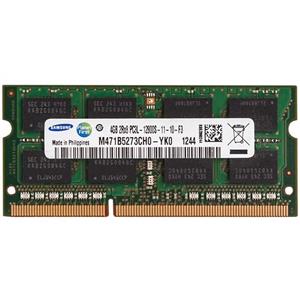 رم لپ تاپ سامسونگ مدل DDR3 12800S MHz ظرفیت 4 گیگابایت Samsung DDR3 12800s MHz RAM - 4GB