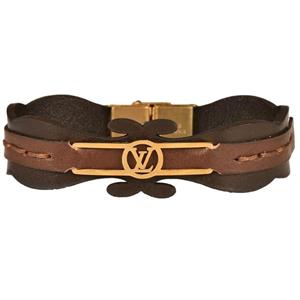 دستبند چرمی کهن چرم مدل BR76-7 Kohan Charm BR76-7 Leather Bracelet