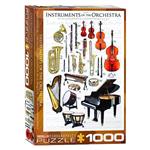 پازل 1000 تکه یوروگرافیکس پازلز مدل Instruments of the Orchestra کد 60001410