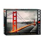 پازل 1000 تکه یوروگرافیکس پازلز مدل San Francisco Golden Gate Bridge کد 60000663