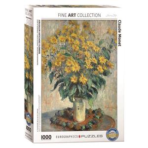 پازل 1000 تکه یوروگرافیکس پازلز مدل Jerusalem Artichoke Flowers کد 60000319