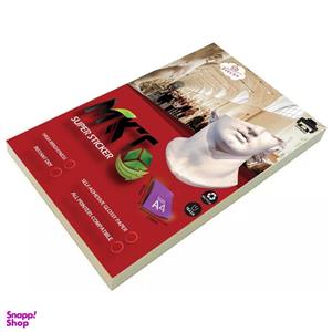 کاغذ A4 پشت چسب دار ام کی تی مدل براق بسته 50 عددی