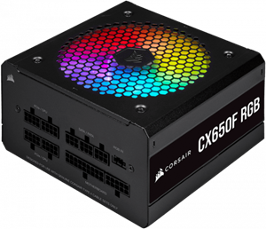 پاور 650 وات Corsair مدل CX-F Series CX650F RGB