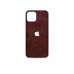 برچسب پوششی ماهوت مدل Natural-Leather مناسب برای گوشی موبایل اپل iPhone 12 Pro MAHOOT Natural-Leather Cover Sticker for Apple iPhone 12 Pro