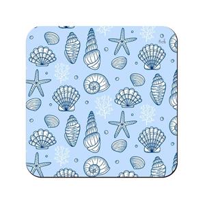 زیر لیوانی لوکسینو مدل صدف و ستاره دریایی