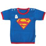 تی شرت آستین کوتاه نوزادی تاپ لاین مدل سوپرمن