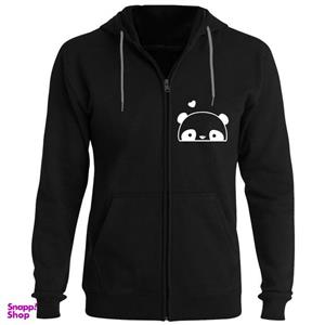 سویشرت دخترانه مدل  پاندا F12 رنگ مشکی