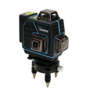تراز لیزری ماکوتا 4بعدی 360 درجه 16 لاین همراه وسایل کامل اصلی مدل Makota TM-4D16WF