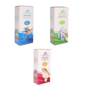 دستمال آشپزخانه ناژه کد 00456 مجموعه 3 عددی