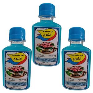 کود مایع محرک رشد آدنیوم مدل Mpower حجم 120 میلی لیتر بسته سه عددی
