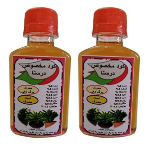 کود مایع محرک رشد گیاه درسنا مدل Super powerحجم 120 میلی لیتر بسته دو عددی