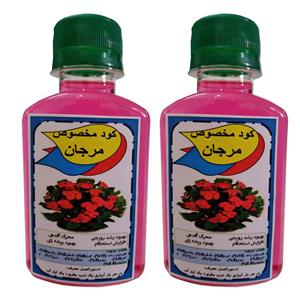کود مایع محرک رشد گل مرجان مدل Super power حجم  120 میلی لیتر بسته دو عددی