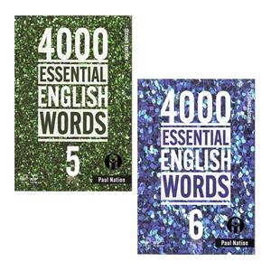 کتاب 4000 Essential English Words اثر Paul Nation انتشارات الوندپویان جلد 5 و 6
