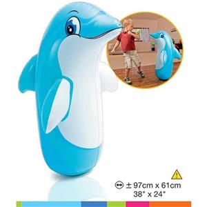 کیسه بوکس اینتکس مدل دلفین Intex Dolphin Inflatable Bop Bag Toy 