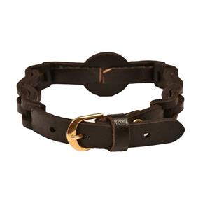 دستبند چرمی کهن چرم طرح اسفند مدل BR68-7 Kohan Charm Esfand BR68-7 Leather Bracelet