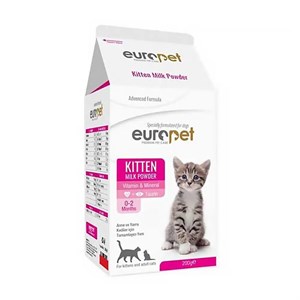 شیرخشک گربه یوروپت مدل vitamin&mineral وزن 200 گرم