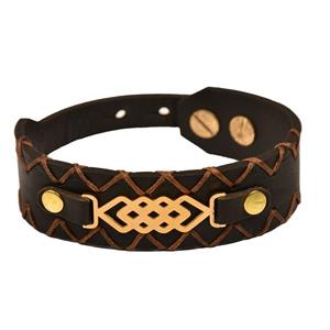 دستبند چرمی کهن چرم مدل BR61-7 Kohan Charm BR61-7 Leather Bracelet