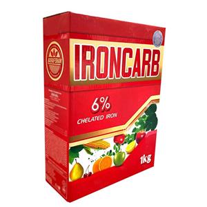 کود آیرون کارب بارافشان مدل کلاته 6% وزن یک کیلوگرم