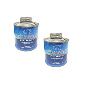 رنگ پاک کن عرشه طلایی مدل 500 حجم 0.5 لیتر مجموعه 2 عددی