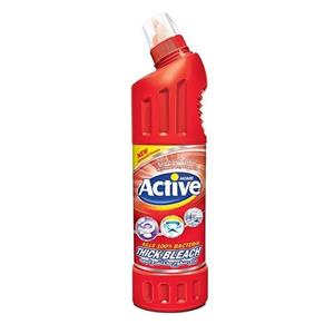 مایع سفید کننده البسه و سطوح اکتیو مدل Red حجم 750 گرم Active Red Cloth And Surface Thick Bleach 750g