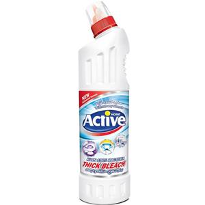 مایع سفید کننده البسه و سطوح اکتیو مدل White حجم 750 گرم