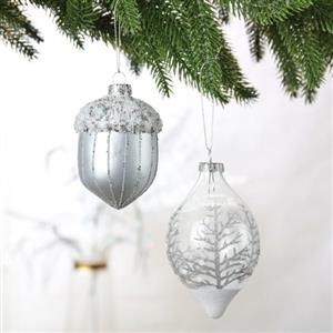 آویز درخت کریسمس کاراجاهوم Snowy