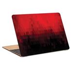 استیکر لپ تاپ طرح red black abstract triangle patternکد c-775مناسب برای لپ تاپ 15.6 اینچ