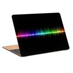 استیکر لپ تاپ طرح rainbow sound waveکد c-768مناسب برای لپ تاپ 15.6 اینچ