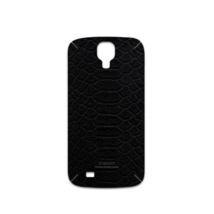 برچسب پوششی ماهوت مدل Black-Snake-Leather مناسب برای گوشی موبایل سامسونگ Galaxy S4