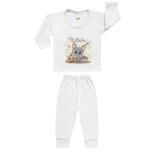 ست تی شرت و شلوار نوزادی کارانس مدل SBS-3267