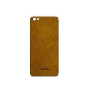 برچسب پوششی ماهوت مدل Brown-Chamois-Leather مناسب برای گوشی موبایل شیائومی Mi 5