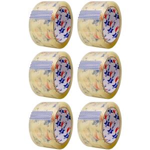 چسب پهن استار بلو مدل SB-1 عرض 5 سانتی متر مجموعه 6 عددی