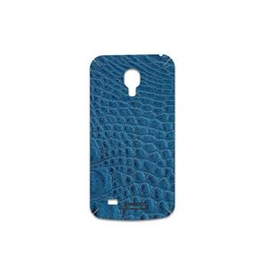برچسب پوششی ماهوت مدل Blue-Crocodile-Leather مناسب برای گوشی موبایل سامسونگ Galaxy S4 mini
