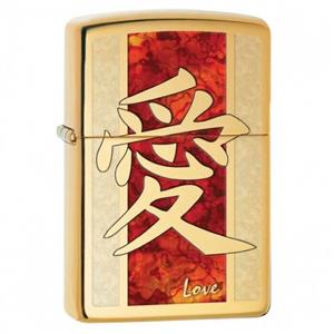 فندک زیپو مدل Chinese Love کد 28953 Zippo Chinese Love 28953 Lighter