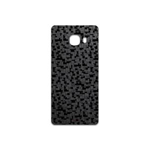 برچسب پوششی ماهوت مدل Black-Silicon مناسب برای گوشی موبایل سامسونگ Galaxy C5 MAHOOT Black-Silicon Cover Sticker for Samsung Galaxy C5