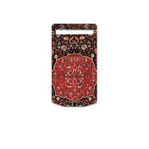 برچسب پوششی ماهوت مدل Persian-Carpet-Red مناسب برای گوشی موبایل بلک بری Porsche Design P9983
