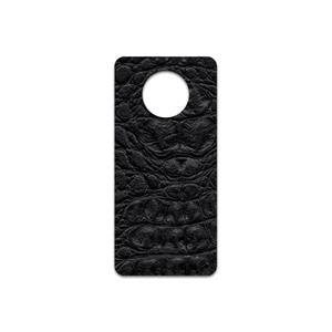 برچسب پوششی ماهوت مدل Black-Crocodile-Leather مناسب برای گوشی موبایل وان پلاس 7T MAHOOT Black-Crocodile-Leather Cover Sticker for OnePlus 7T