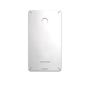 برچسب پوششی ماهوت مدل Metallic-White مناسب برای گوشی موبایل مایکروسافت Lumia 532 MAHOOT Metallic-White Cover Sticker for Microsoft Lumia 532