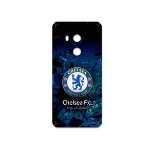 برچسب پوششی ماهوت مدل Chelsea-FC مناسب برای گوشی موبایل اچ تی سی U11 Plus MAHOOT Chelsea-FC Cover Sticker for HTC U11 Plus