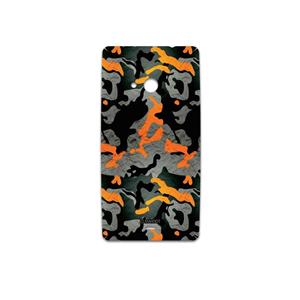 برچسب پوششی ماهوت مدل Autumn-Army مناسب برای گوشی موبایل مایکروسافت Lumia 535 MAHOOT Autumn-Army Cover Sticker for Microsoft Lumia 535