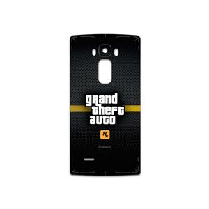 برچسب پوششی ماهوت مدل GTA-Game مناسب برای گوشی موبایل ال جی G Flex 2 MAHOOT GTA-Game Cover Sticker for LG G Flex 2
