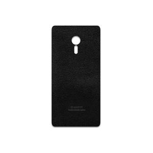 برچسب پوششی ماهوت مدل Black-Leather مناسب برای گوشی موبایل لنوو ZUK Z2 MAHOOT Black-Leather Cover Sticker for Lenovo ZUK Z2